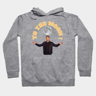 To The Moon With Elon Musk 2 Hoodie